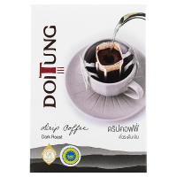Free delivery Promotion Doi Tung Drip Coffee Dark Roast 10g. Pack 6sachets Cash on delivery เก็บเงินปลายทาง
