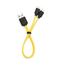 【】 PC Helpers MALL สายการชาร์จ USB ขนาดเล็ก2/3/4 In1สามารถชาร์จใหม่ได้สำหรับสายมินิ Usb