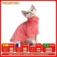 ZZOOI Pet Clothes New Hairless Cat Sweater Autumn Winter Fashion Thicken Keep Warm Home Comfortable Wool Dog Waistcoat High Quality