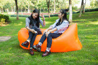 ที่นอนเป่าลม โซฟาเป่าลม ไม่ต้องสูบลม โซฟากล้วย แบบพกพา AIR SOFA