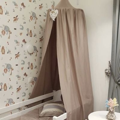 Nordic Style Princess Cotton Kids Baby Bed Room Canopy Mosquito Net Curtain Bedding Dome Tent