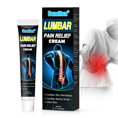 【CW】Lumbar Pain Relief Cream 20g Herbal Extract Lumbar Muscle Strain Ointment Neck Back Joint Knee Joint Bone Pain Plaster