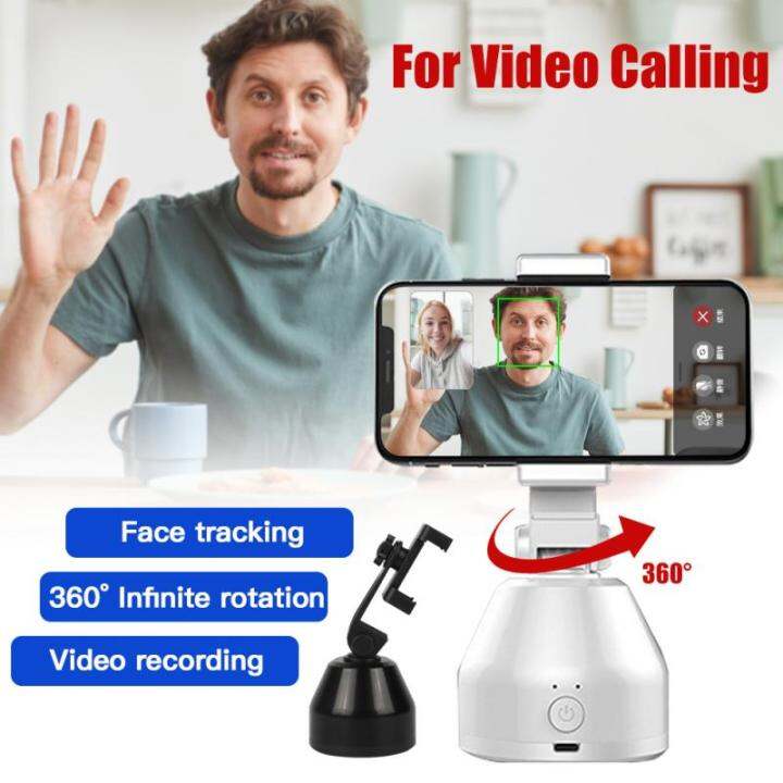 auto-shooting-selfie-sticks-rotating-automatic-face-tracking-tripod-camera-handheld-smartphone-camera-gimbal-accessories