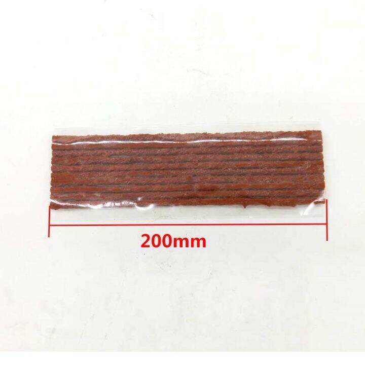 50pcs-4mmx200mm-scooter-bike-automobile-motorcycle-tubeless-tyre-repairing-rubber-strips-tire-repair-strip-sealer