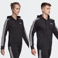 เสื้อฮู้ดดี้ Adidas ทรงผู้หญิงและผู้ชาย รุ่น essential 3-stripes hoodie [ DP2419 DQ3102 ]