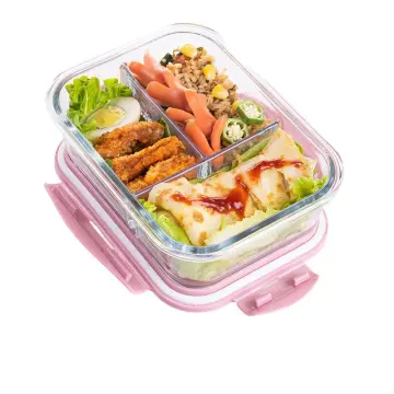 Microwave Safe Glass Lunch Box For Students And Office Workers