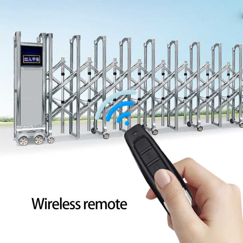 [Ready stock] Auto gate Remote Control 330/433Mhz 4 Channel Garage Door Opener Remote Control Duplicator Clone Cloning Code Car Key