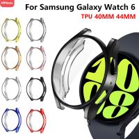 Case for Samsung Galaxy Watch 6 40mm 44mm TPU Screen Protector All-Around Bumper Shell for Galaxy Watch 6 44mm 40mm Cover