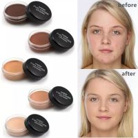 5สีคอนซีลเลอร์ครีม Matte Full Coverage Foundation ติดทนนานกันน้ำ Cover Facial Spots Dark Circles