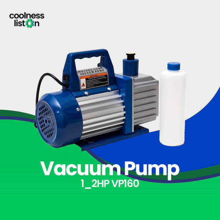 Vacuum Pump 1/2 HP Single Stage VP160 (Brand New) Lazada PH