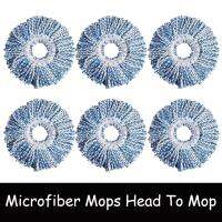 ☁◊ 1pcs Hot Replacement For Vileda Mop Heads Refill Microfibre Spin 360 Rotating Floor Mops Dust Absorbing Tools Accessories