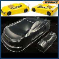 WDFINE 1/10 258มม. ฐานล้อรถ RC กรอบ DIY ใสสำหรับอะไหล่ MTB0416