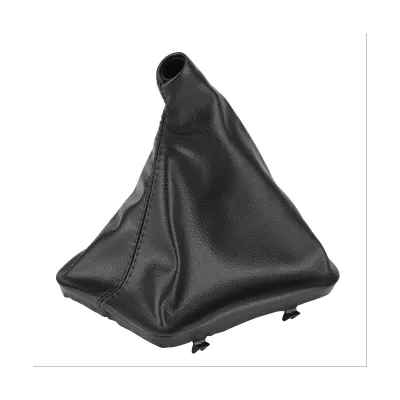 Car Gear Stick Shift Knob Gaiter Boot Cover Black Shift Gear Dust Cover Shift Gear Dust Cover PU Leather for BMW E30 E34 E36 E46 Z3 Boot Gear Lever Gaiter Cover