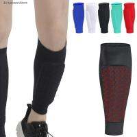 1Pc Football Shin Guards Leg Sleeves Honeycomb Nylon Support Sock Shin Protector Soccer Gear Soccer Shields Sports Legging Supports Braces