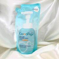 GoodAge Anti-Dry Foaming Bath กู๊ดเอจ วิปโฟม อาบน้ำ ผิวแห้ง-แห้งมาก 430 ml. (ชนิดถุงเติม)