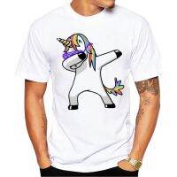 Cotton Fashion Dabbing Pug T-Shirt Newest Men Funny T Shirts Dabbing Unicorn Cat Zebra Panda Tops Hip Hop Tee