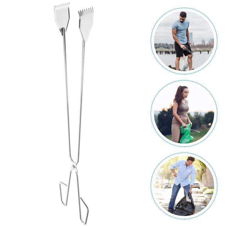 Grabber Tongs Tong Trash Tool Garbage Picker Scissor Reacher Pick Up