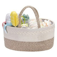 1pcs Baby Diaper Storage Basket Baby Bottle Storage Basket Multifunctional Diaper Bags Can Be Used As Food Basket Laundry Basket