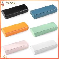 YESHE สีทึบทึบ กล่องใส่แว่นตา ทนต่อแรงกด พับได้ แว่นกันแดดกระเป๋าถุง เรโทร ตัวป้องกันแว่นตา ใช้ได้ทุกเพศ