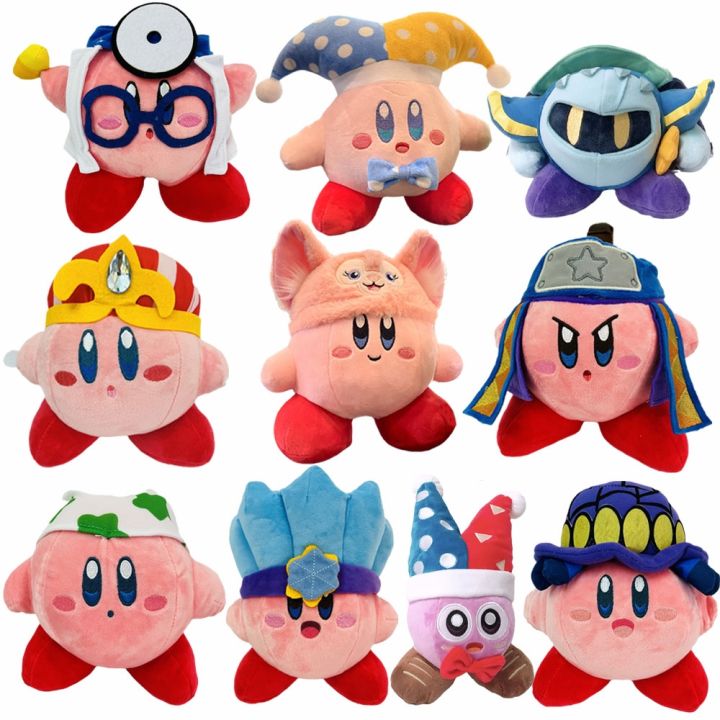 Anime Plushie Kirby Plush Cosplay Swordsman Knight Narutos Chef Doctor