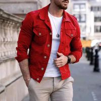 Autumn And Winter 2022 Europe And The United States Fashion Trend Casual Slim-fit Coat Multi-pocket Button Plate Cargo Jacket