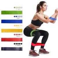[Sell Well] Mini Loop BandGum แถบยางยืด ForResistance Bands Gym Expander ForCrossfit Training Workout Equipment