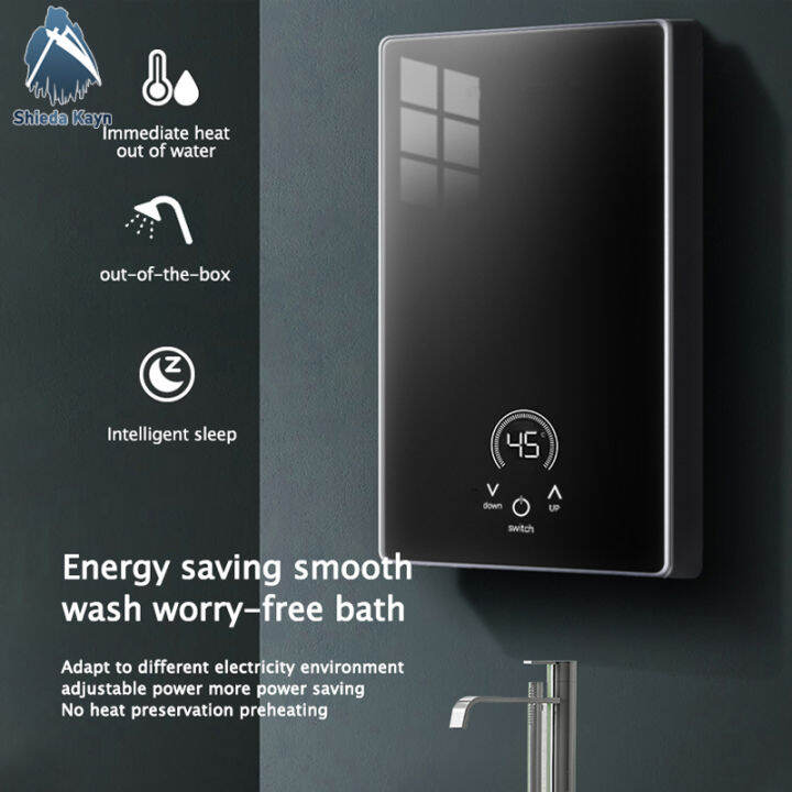 Kayn Electric Water Heater 5500W, Instant Hot Water Heater 220V, On Demand Water Heater with