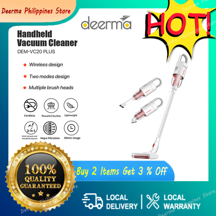 Deerma Handheld Cordless Vacuum Cleaner VC20 Plus Vacuum Cleaner High