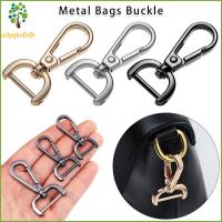 ADYQKU0DH หัตถกรรมเครื่องหนัง โลหะ แหวนแยก อุปกรณ์เสริมกระเป๋า ปลอกคอ Carabiner Snap ตะขอเกี่ยวที่ถอดออกได้ กุ้งก้ามกราม สายรัดกระเป๋า หัวเข็มขัด