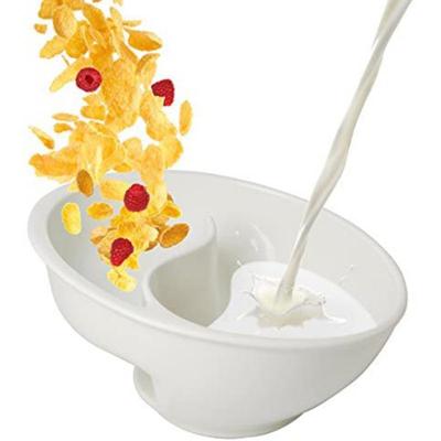 New Oatmeal Child Bowl Kitchen Cereal Cereal Breakfast Child Tableware Snack Bowl Cereal Milk Bowl Home Lazy Snack Cereal Bowl