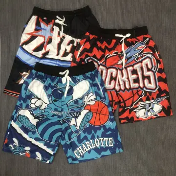 Mitchell and Ness Adult Charlotte Hornets Big Face Shorts