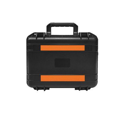 Plastic Hard Carry Case Sealed Waterproof Tool Box Safety Shockproof Box With Reflective Stripe Equipment Instrument Suitase