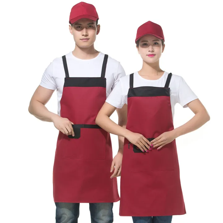 Work apron advertisement apron hot pot restaurant catering apron ...