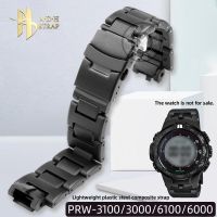 For Casio G-shock Series PRW-3100/6000/6100/3000 Watch Band Lightweight Plastic Steel Composite Strap Waterproof Special Funds