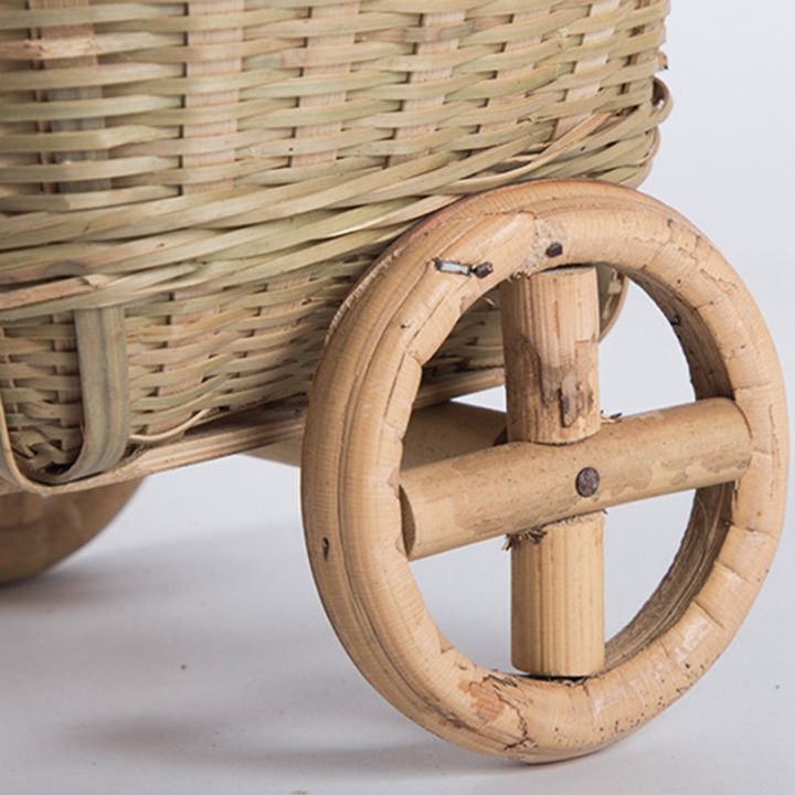bamboo-handmade-woven-straw-fruit-basket-wicker-rattan-food-bread-organizer-kitchen-decorative-bicycle-gift-neatening-organizer