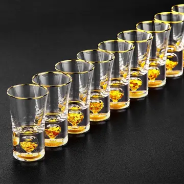 Glass Water Cup Set, High-end Cup, Shot Glasses, Shot Glasss