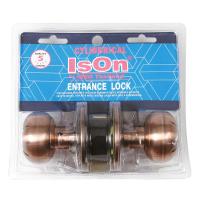 จัดส่งด่วน! ลูกบิดทั่วไป ISON 8927 AC หัวจัน สีทองแดงรมดำ ISON 8927 AC ANTIQUE COPPER ENTRANCE KNOB มืออาชีพเรื่องประตู ประตูราคาถูก พร้อมเก็บเงินปลายทาง