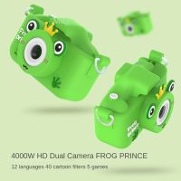 Cartoon Kids Camera HD 1080P Front And Rear Dual Selfie Camera Photography Gift Toys For Girls Boys Childrens Toys