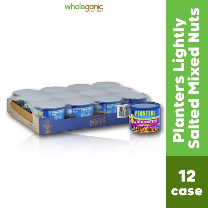 Planters Unsalted Mixed Nuts 10.3 oz 1 Case Lazada PH