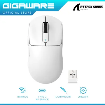 Mice Attack Shark X3 Wireless Bluetooth Mouse 2.4GType C Tri Mode