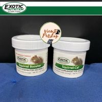 [Exotic Nutrition] วิตามินรวมและแคลเซียมแบบผงสำหรับกระรอก 56,100 กรัม Squirrel Booster,Cal (E96452-E96453)