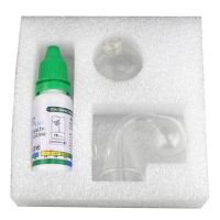 1pc Carbon Dioxide CO2 Monitor Glass Drop Checker Tester Indicator Tank with Fish Tank CO2 Indicator Solution