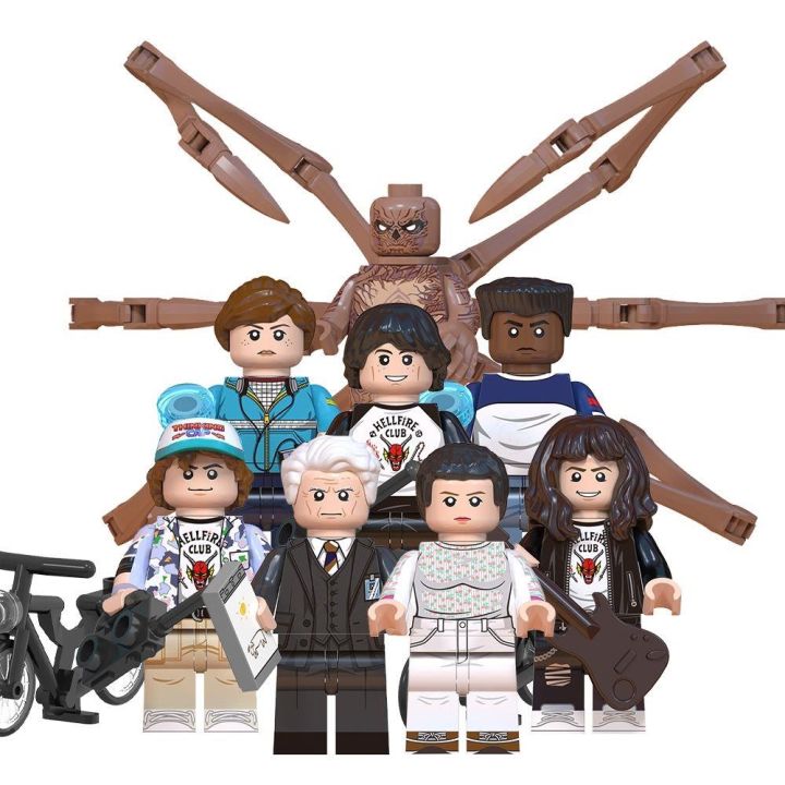 Compatible with LEGO Stranger Things Eleven Mike Dustin Eddie Munson ...
