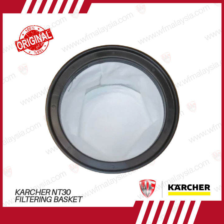 KARCHER NT30 Filter Basket for NT 20/1 30/1 38/1 ME CLASSIC Lazada