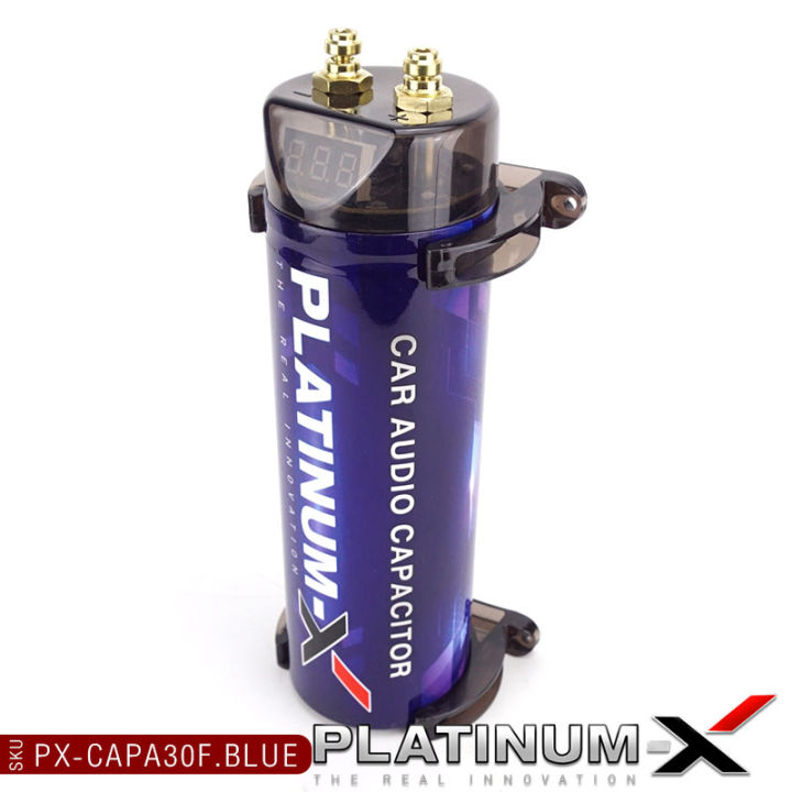 platinum-x-คาปาซิเตอร์-3-0-farad-ตัวสำรองไฟ-หน้าจอดิจิตอล-จ่ายไฟนิ่ง-capacitor-แข็งแรงทนทาน-คาปารถยนต์-สำรองไฟ-คาปา-คาปารถ-อุปกรณ์รถยนต์