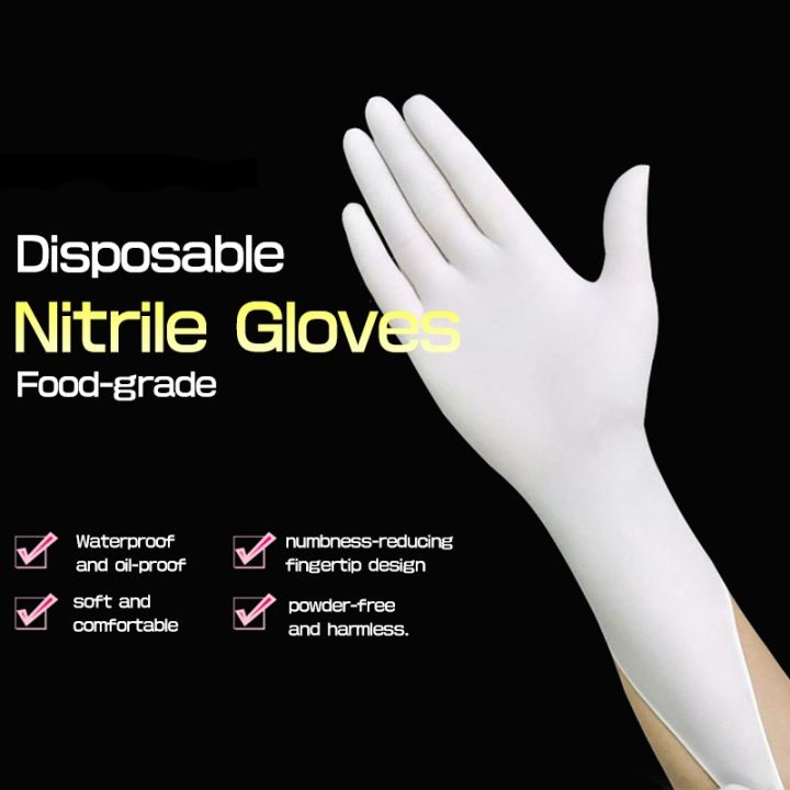100pcs-gloves-nitrile-food-grade-thicker-exam-disposable