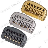 WK-A Set 6 String Roller Saddle Tremolo Bridge System For Electric Guitar - Chorme &amp; Black  for choose