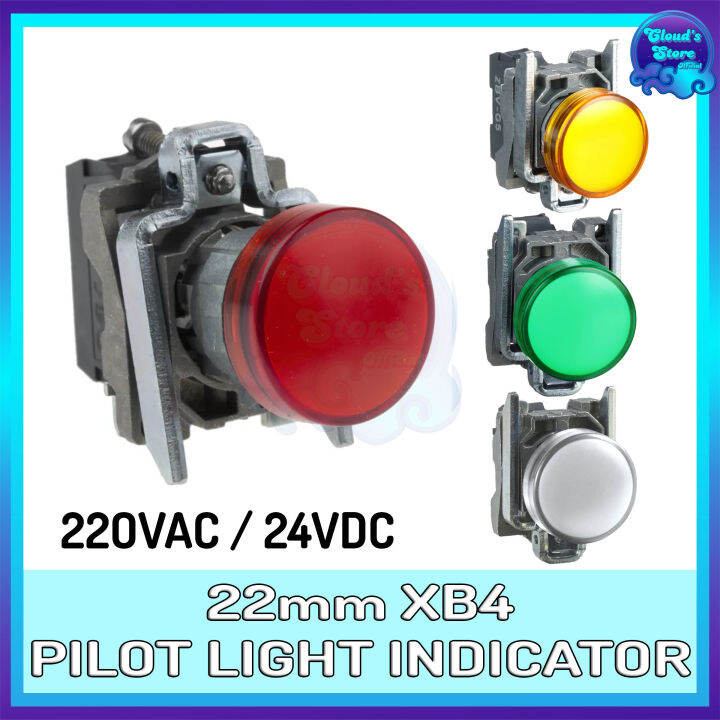 XB4 PILOT LIGHT INDICATOR / 220VAC PILOT LIGHT / 24VDC PILOT LIGHT