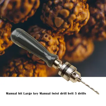 0.5-3.2mm Mini Manual Hand Drill Chuck Drill Bit Jewelry