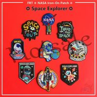 【hot sale】 ▫ B15 ☸ Space Explorer：I Need My Space - NASA Iron-On Patch ☸ 1Pc Astronaut Spaceman DIY Sew on Iron on Badges Patches